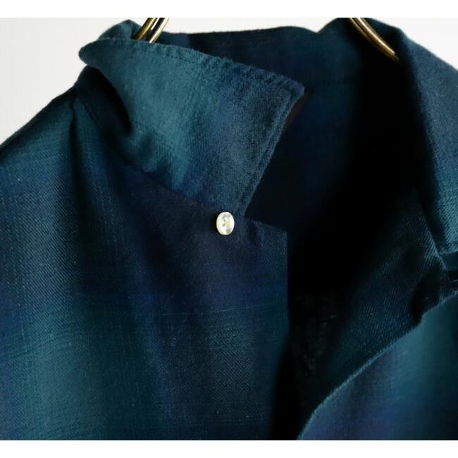 TOWN CRAFT タウンクラフト TC24F01800 ループカラー ネル オンブレシャツ 60S LOOP COLLAR NEL OMBRE SHIRTS |  | 17