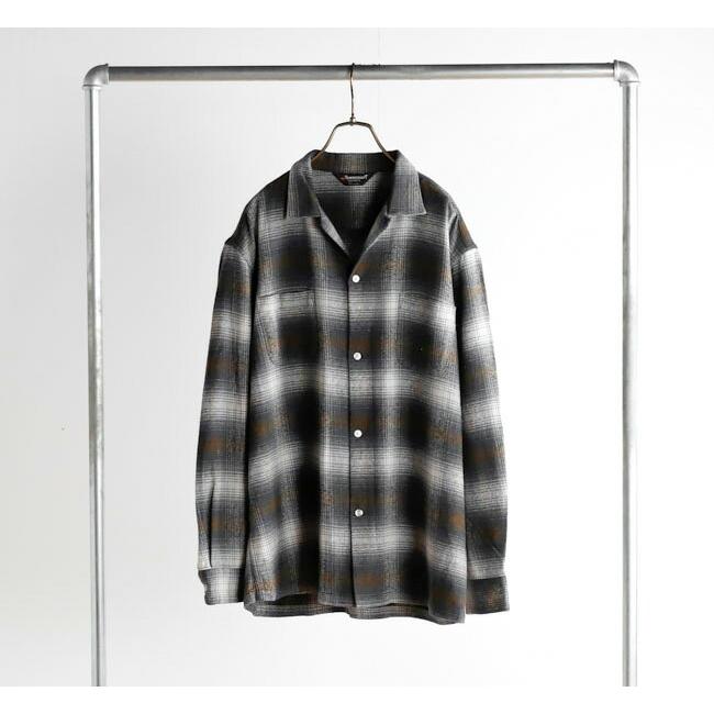 TOWN CRAFT タウンクラフト TC24F01800 ループカラー ネル オンブレシャツ 60S LOOP COLLAR NEL OMBRE SHIRTS |  | 05