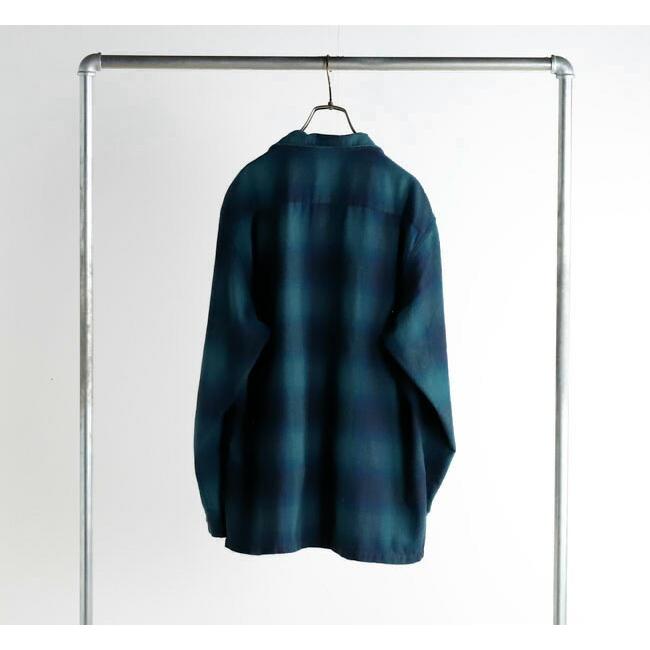 TOWN CRAFT タウンクラフト TC24F01800 ループカラー ネル オンブレシャツ 60S LOOP COLLAR NEL OMBRE SHIRTS |  | 07