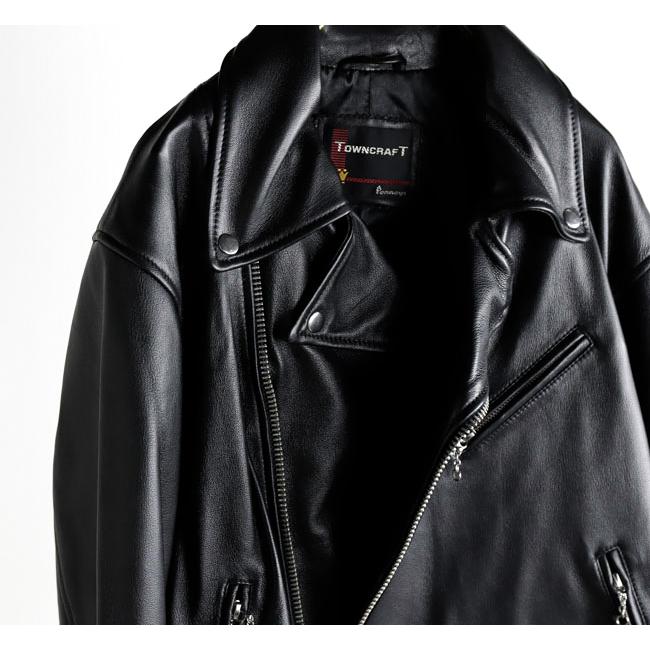 TOWN CRAFT タウンクラフト TC23F00200 ダブルライダースジャケット LEATHER DOUBLE RIDERS |  | 14