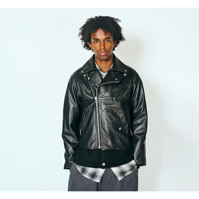 TOWN CRAFT タウンクラフト TC23F00200 ダブルライダースジャケット LEATHER DOUBLE RIDERS |  | 01
