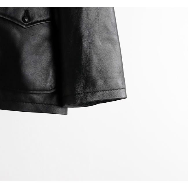 TOWN CRAFT タウンクラフト TC22F02100 レザーランチャーコート LEATHER RANCHER COAT |  | 12