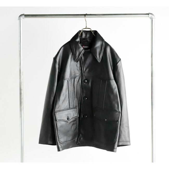 TOWN CRAFT タウンクラフト TC22F02100 レザーランチャーコート LEATHER RANCHER COAT |  | 06