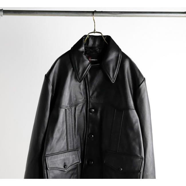 TOWN CRAFT タウンクラフト TC22F02100 レザーランチャーコート LEATHER RANCHER COAT |  | 08