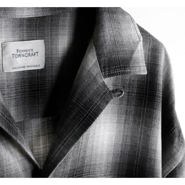 TOWN CRAFT タウンクラフト TC25F02300 オンブレチェック ループカラーシャツ 60S OMBRE LOOP COLLAR SHIRTS |  | 11