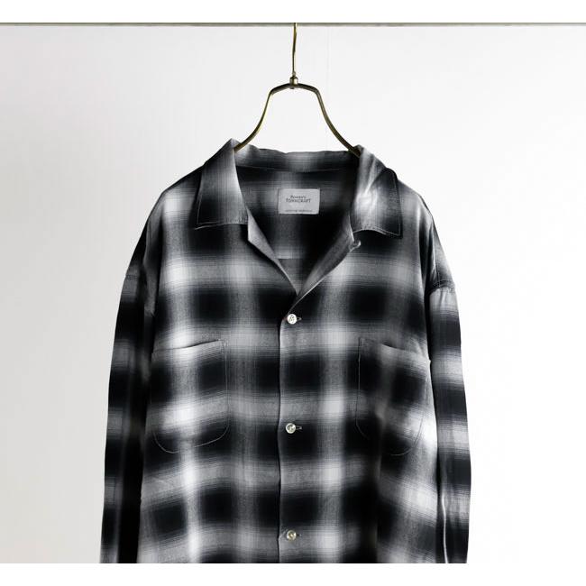 TOWN CRAFT タウンクラフト TC25F02300 オンブレチェック ループカラーシャツ 60S OMBRE LOOP COLLAR SHIRTS |  | 17