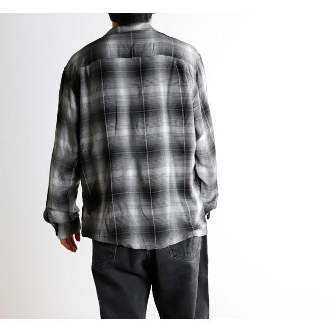 TOWN CRAFT タウンクラフト TC25F02300 オンブレチェック ループカラーシャツ 60S OMBRE LOOP COLLAR SHIRTS |  | 01