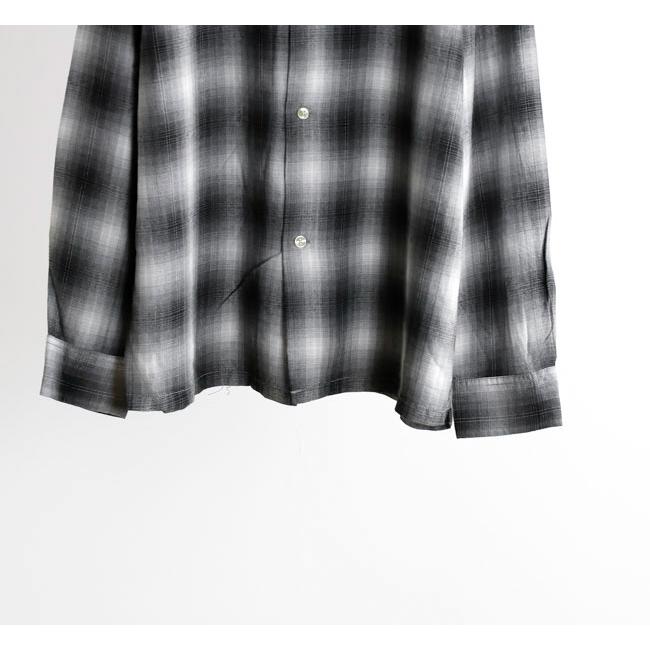TOWN CRAFT タウンクラフト TC25F02300 オンブレチェック ループカラーシャツ 60S OMBRE LOOP COLLAR SHIRTS |  | 08