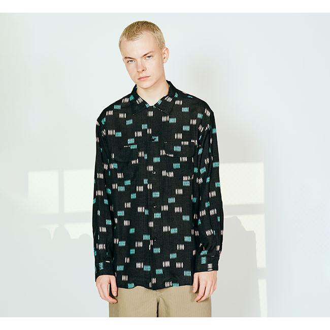 TOWN CRAFT タウンクラフト TC26S00400 プリンティド レーヨンループカラーシャツ PRINTED RAYON ROOP COLLAR SHIRTS | 