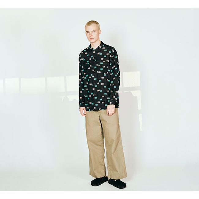 TOWN CRAFT タウンクラフト TC26S00400 プリンティド レーヨンループカラーシャツ PRINTED RAYON ROOP COLLAR SHIRTS |  | 01