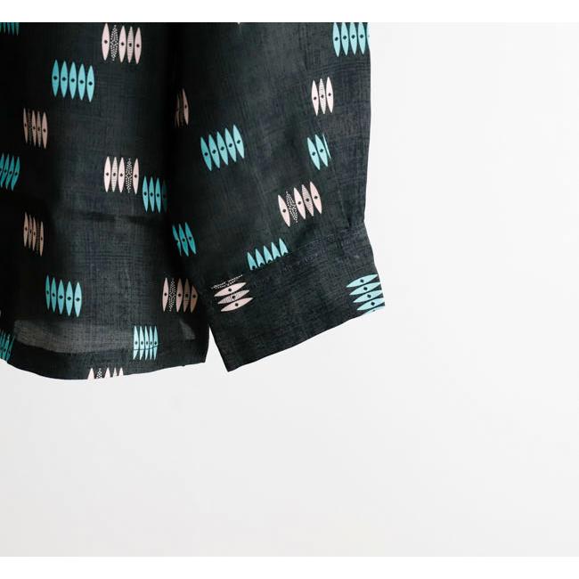 TOWN CRAFT タウンクラフト TC26S00400 プリンティド レーヨンループカラーシャツ PRINTED RAYON ROOP COLLAR SHIRTS |  | 09