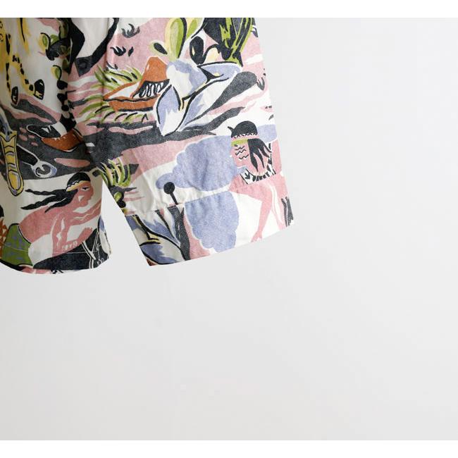 TOWN CRAFT タウンクラフト TC26S01100 プリンティド パジャマジャケット PRINTED PAJAMA JACKET |  | 12