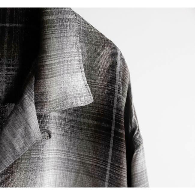 TOWN CRAFT タウンクラフト TC26S01200 オンブレチェックシャツ 半袖 60S OMBRE LOOP COLLAR S/S SHIRTS |  | 12