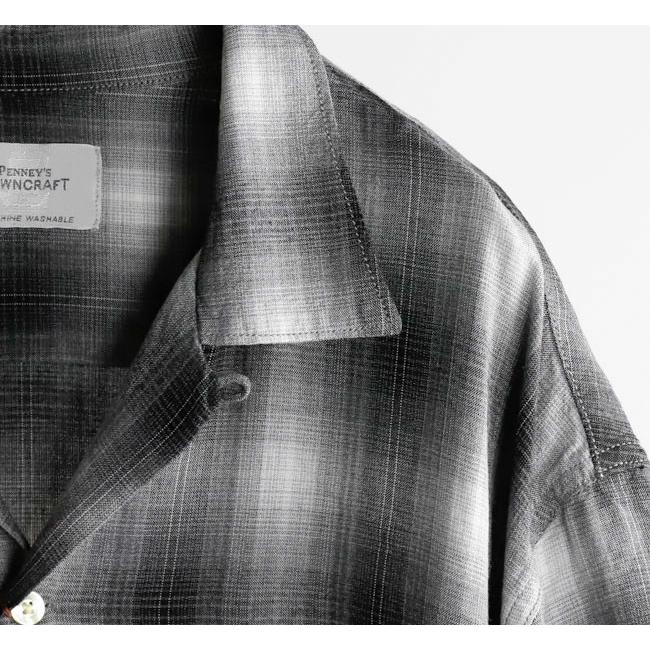 TOWN CRAFT タウンクラフト TC26S01200 オンブレチェックシャツ 半袖 60S OMBRE LOOP COLLAR S/S SHIRTS |  | 16