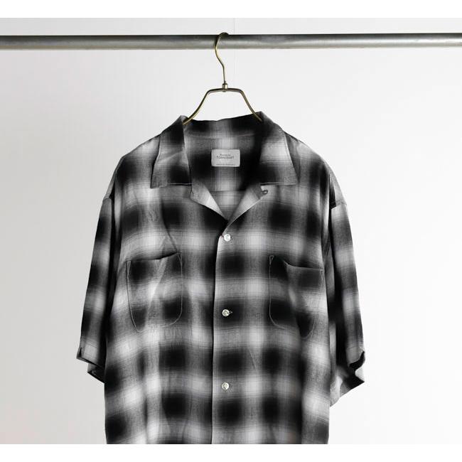 TOWN CRAFT タウンクラフト TC26S01200 オンブレチェックシャツ 半袖 60S OMBRE LOOP COLLAR S/S SHIRTS |  | 17