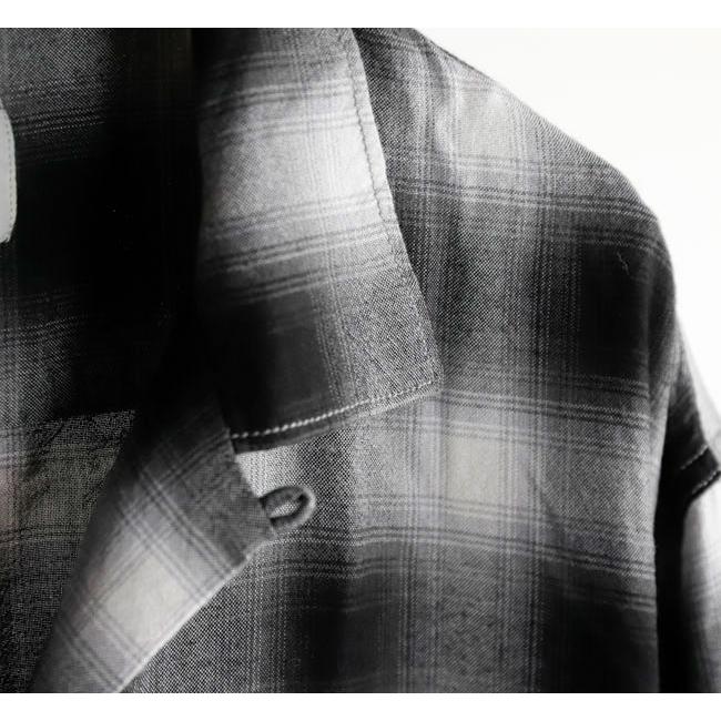 TOWN CRAFT タウンクラフト TC26S01200 オンブレチェックシャツ 半袖 60S OMBRE LOOP COLLAR S/S SHIRTS |  | 19