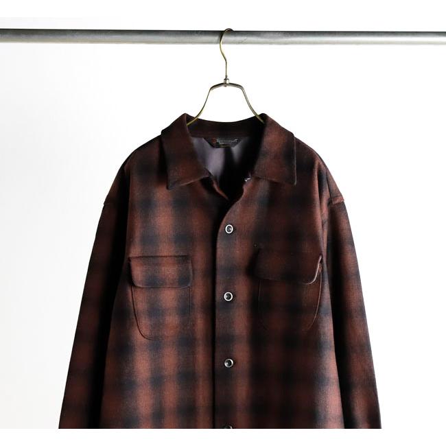 TOWN CRAFT タウンクラフト TC25F006AM 50S ウール オンブレ ダブルフラップ ループカラーシャツ 50S WOOL OMBRE W-FLAP LOOP COLLAR SHIRT |  | 13