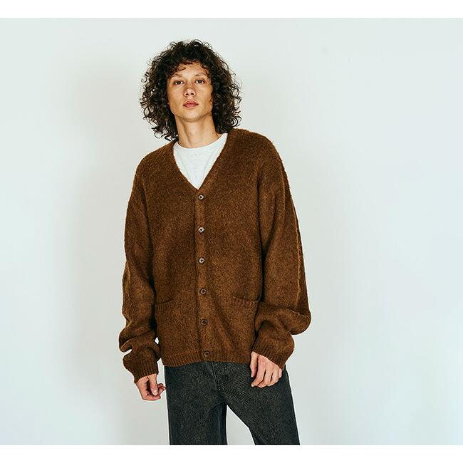 TOWN CRAFT タウンクラフト TC26F01000 モヘア シャギー カーディガン MOHAIR SHAGGY CARDIGAN | 