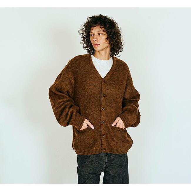 TOWN CRAFT タウンクラフト TC26F01000 モヘア シャギー カーディガン MOHAIR SHAGGY CARDIGAN |  | 01