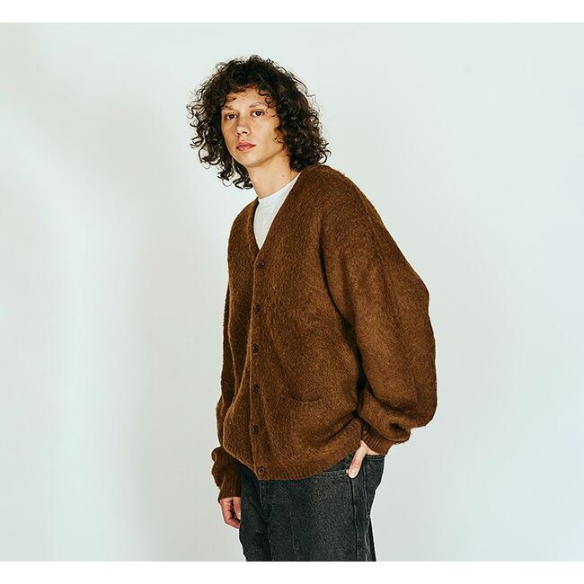 TOWN CRAFT タウンクラフト TC26F01000 モヘア シャギー カーディガン MOHAIR SHAGGY CARDIGAN |  | 02