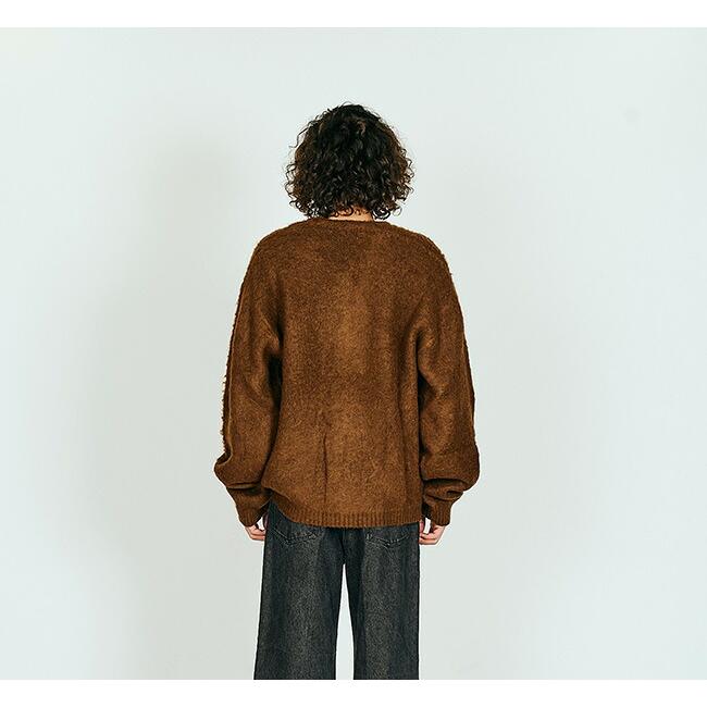 TOWN CRAFT タウンクラフト TC26F01000 モヘア シャギー カーディガン MOHAIR SHAGGY CARDIGAN |  | 03