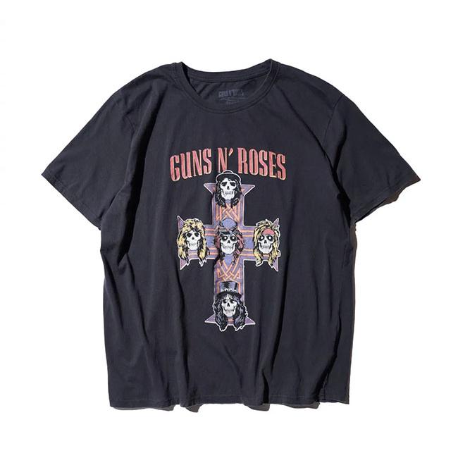 THRIFTY LOOK スリフティールック TL25S06800BK　THRIFTY "GUNS N' ROSES" TEE ガンズアンドローゼス Tシャツ | 