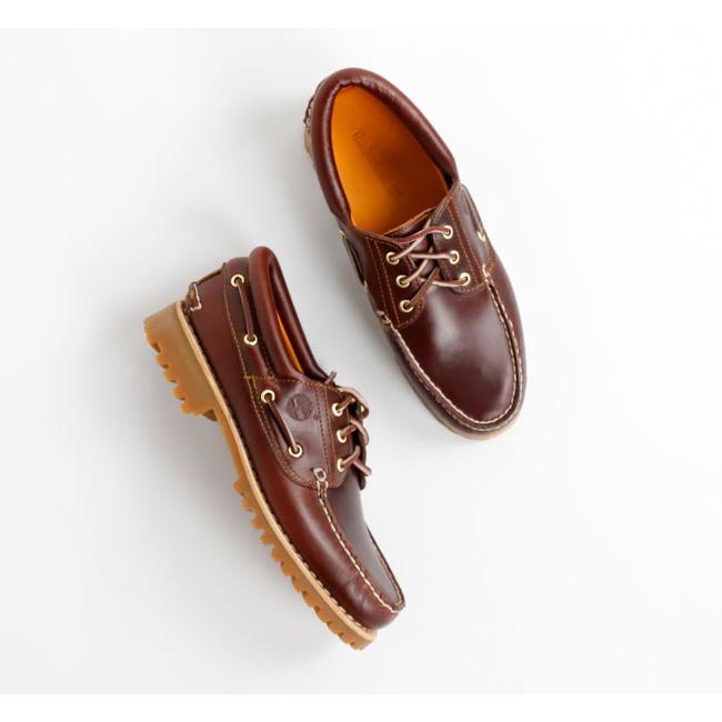 Timberland ティンバーランド 50009648 オーセンティック スリー アイ クラシック Authentic 3 eye classic BURGUNDY |  | 06