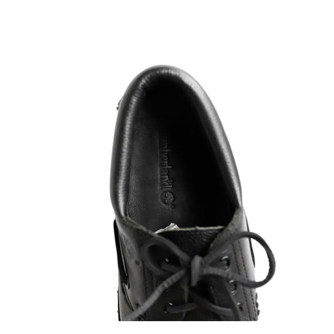 Timberland ティンバーランド A2PDQANI スリーアイ(3eye) ラグ ハンドソーン ボート シューズ オールオーバーブラック |  | 13