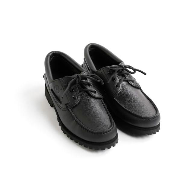 Timberland ティンバーランド A2PDQANI スリーアイ(3eye) ラグ ハンドソーン ボート シューズ オールオーバーブラック |  | 02