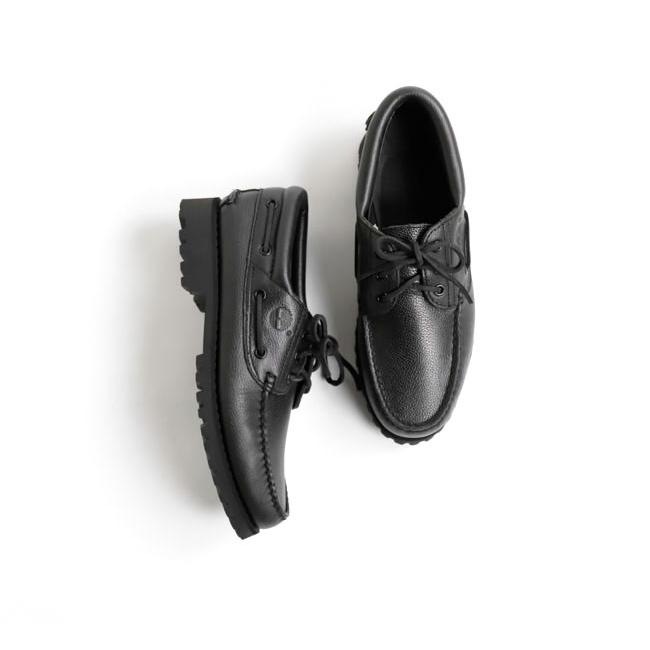 Timberland ティンバーランド A2PDQANI スリーアイ(3eye) ラグ ハンドソーン ボート シューズ オールオーバーブラック |  | 04