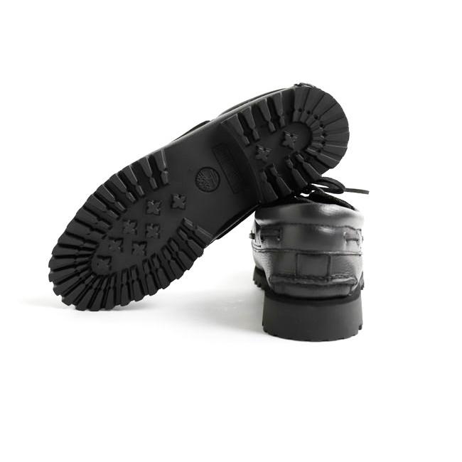 Timberland ティンバーランド A2PDQANI スリーアイ(3eye) ラグ ハンドソーン ボート シューズ オールオーバーブラック |  | 07