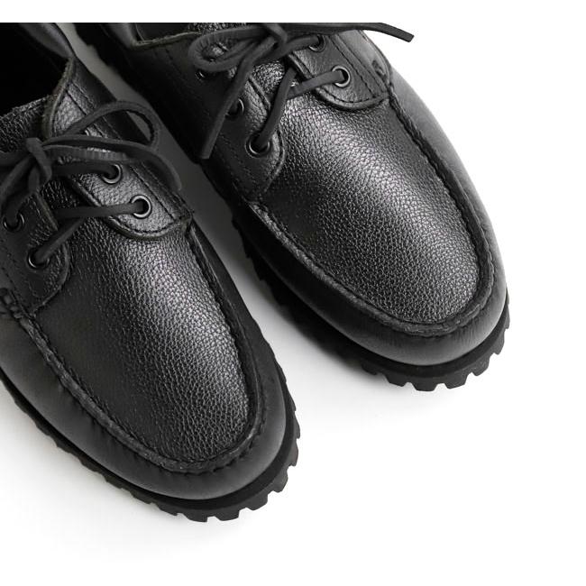 Timberland ティンバーランド A2PDQANI スリーアイ(3eye) ラグ ハンドソーン ボート シューズ オールオーバーブラック |  | 08