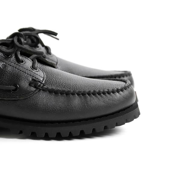 Timberland ティンバーランド A2PDQANI スリーアイ(3eye) ラグ ハンドソーン ボート シューズ オールオーバーブラック |  | 09