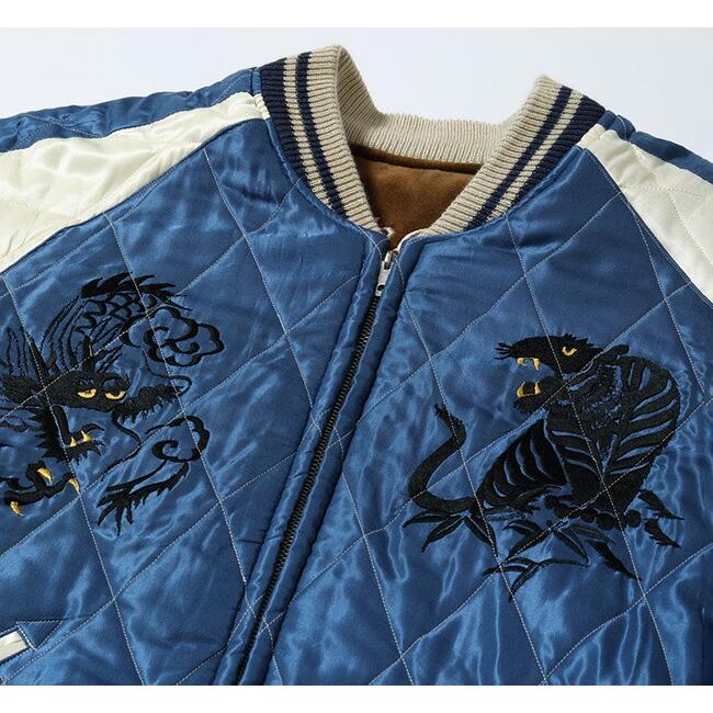 TAILOR TOYO テーラー東洋 Lot No. TT15792-138  Souvenir Jacket “WHITE DRAGON” × “BLACK EAGLE”スカジャン スーベニアジャケットの画像