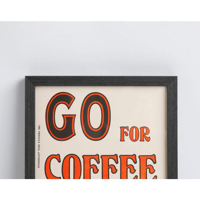 A TWO PIPE PROBLEM LETTERPRESS / GO FOR COFFE　A4サイズ |  | 01