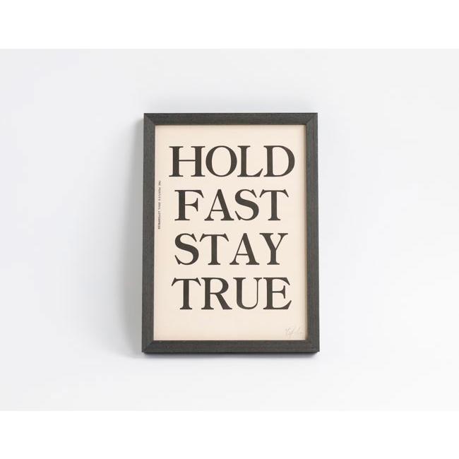 A TWO PIPE PROBLEM LETTERPRESS / HOLD FAST STAY TRUE　A4サイズ | 