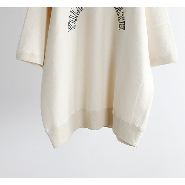 SALE30%OFF // UNDYED STANDARD アンダイドスタンダード URAKE S/S SWEAT (Pt) 裏毛ショートスリーブスウェットプルオーバー プリント USN24SST057A |  | 09