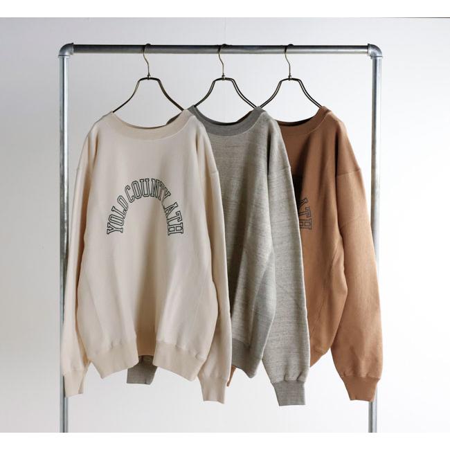 20%OFF / UNDYED STANDARD / URAKE SWEAT CREW 無染色オーガニックコットンスウェットクルー / UNS23ASC029 / ユニセックス / 日本製 / アンダイドスタンダード / 2024秋冬 UNDYED STANDARD アンダイドスタンダード URAKE SWEAT CREW (Pt）裏毛