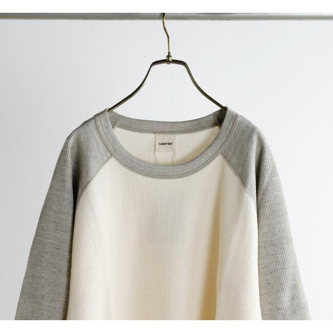SALE30%OFF //UNDYED STANDARD アンダイドスタンダード WAFFLEFACE CONBI 3/4 SLEEVE ワッフルフェイス ラグランカットソー UNS25SLT003A |  | 11