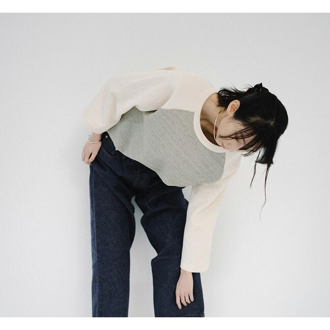 SALE30%OFF //UNDYED STANDARD アンダイドスタンダード WAFFLEFACE CONBI 3/4 SLEEVE ワッフルフェイス ラグランカットソー UNS25SLT003A |  | 02
