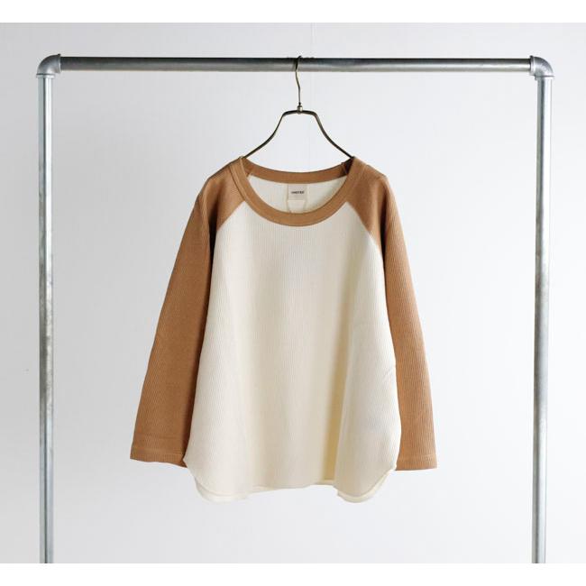 SALE30%OFF //UNDYED STANDARD アンダイドスタンダード WAFFLEFACE CONBI 3/4 SLEEVE ワッフルフェイス ラグランカットソー UNS25SLT003A |  | 05