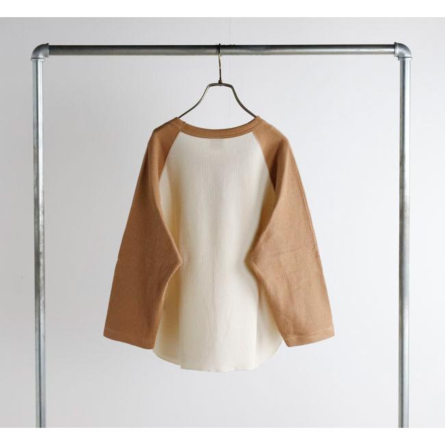 SALE30%OFF //UNDYED STANDARD アンダイドスタンダード WAFFLEFACE CONBI 3/4 SLEEVE ワッフルフェイス ラグランカットソー UNS25SLT003A |  | 06