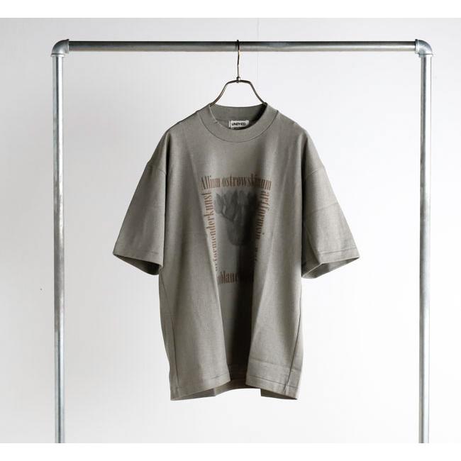 UNDYED STANDARD アンダイドスタンダード 26S348C プリントTシャツ 30/2 Karl Blossfeldt Pt-T (ALLIUM) |  | 02