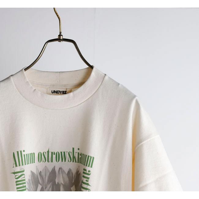 UNDYED STANDARD アンダイドスタンダード 26S348C プリントTシャツ 30/2 Karl Blossfeldt Pt-T (ALLIUM) |  | 06