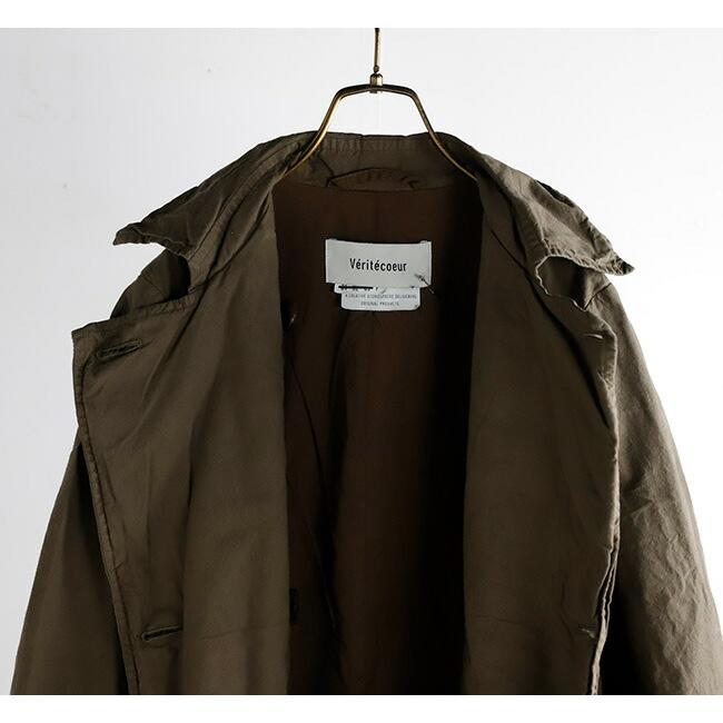 Veritecoeur ヴェリテクール ST-103 ダブルボタンコート |  | 18