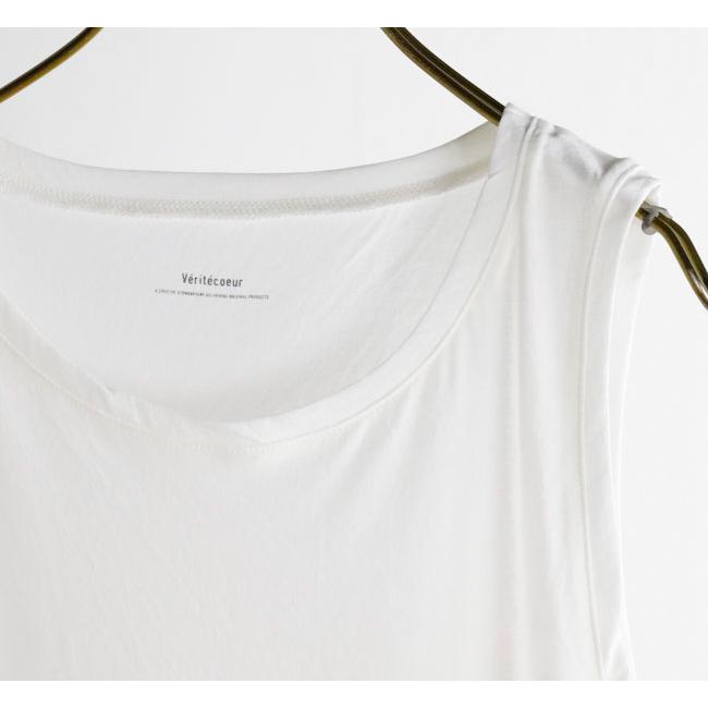 SALE20%OFF //Veritecoeur ヴェリテクール VCC-505 強撚天竺 INNER TANK TOP |  | 09