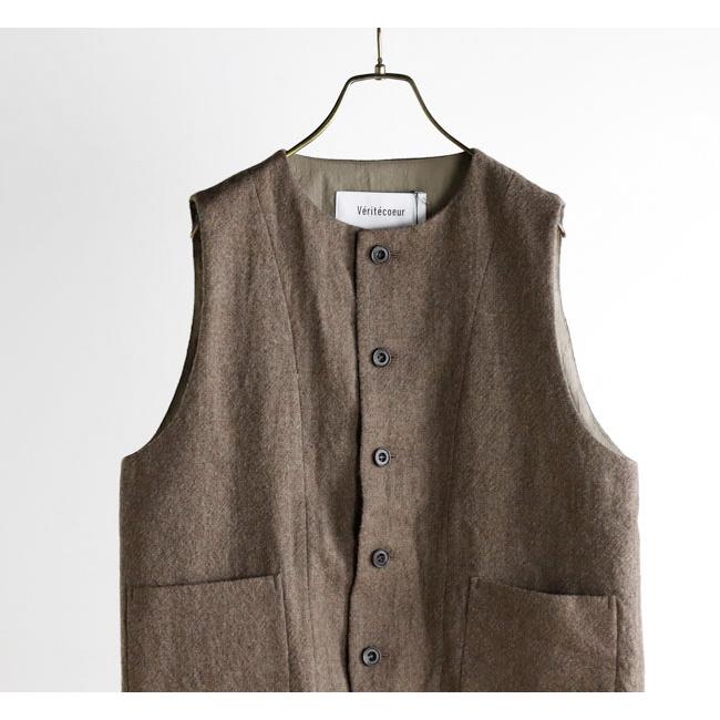Veritecoeur ヴェリテクール ST-195 WOOLベスト |  | 12