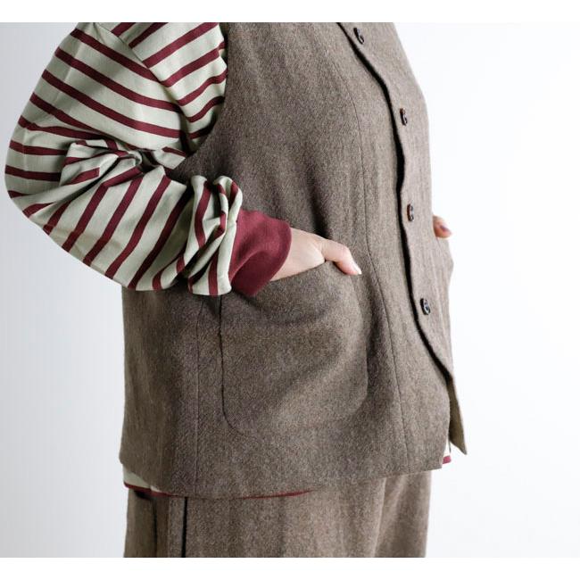 Veritecoeur ヴェリテクール ST-195 WOOLベスト |  | 02