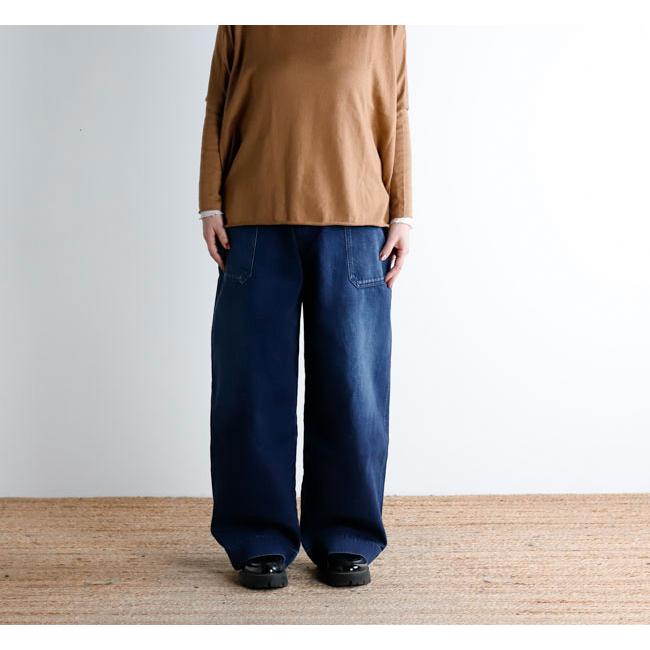 Veritecoeur ヴェリテクール VC-2693 デニムユーティリティーパンツ DARK INDIGO |  | 01