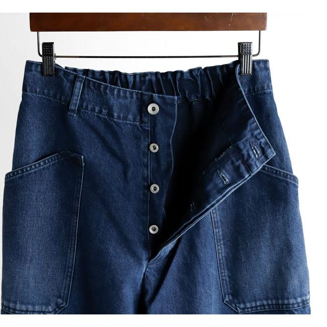 Veritecoeur ヴェリテクール VC-2693 デニムユーティリティーパンツ DARK INDIGO |  | 09